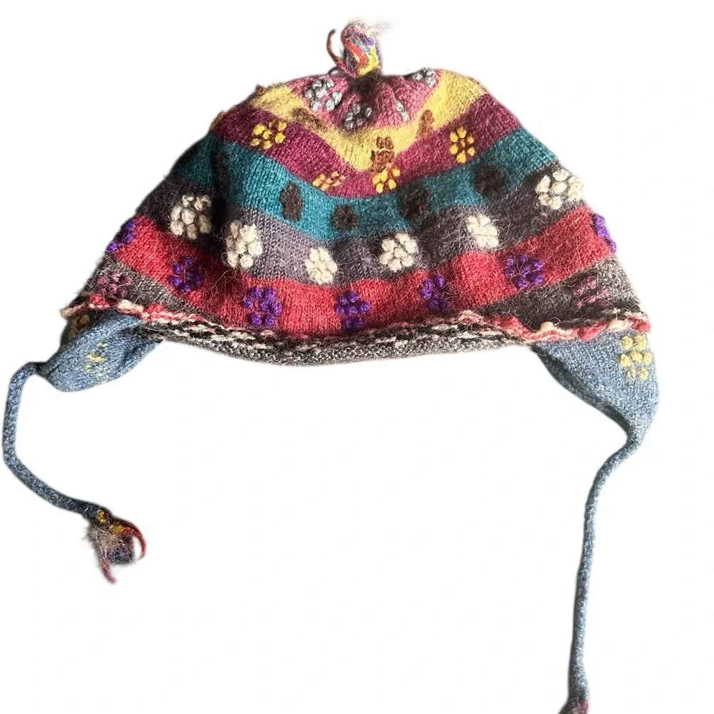 Colorful Knitted Wool Hat